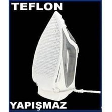 Orijinal Teflon Ütü Tabanı Koruyucu Yanmaz Yapışmaz Taban Altlığı 10 cm Altın Renkli Teflon Malzeme
