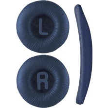 Jbl ile Uyumlu Kulaklık Pedi Süngeri Tune T500BT 510BT 520BT T560BT 570BT T600 T450 460 JR300 310 Lacivert
