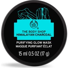 Body Shop Himalayan Charcoal Krem Toksinlerden Arındırıcı Akneli Ciltler İçin 15 ml Işıltı Veren Maske