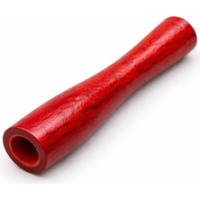 Han Tobacco Kırmızı Kayın Ağacı Ahşap Ağızlık 5.5 cm – Slim 5.5 mm / 6 mm Uyumlu Doğal Ahşap Ağızlık