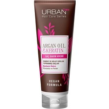 Care Argan Yağı & Keratin Kolay Kırılan Yıpranmış Saçlara Özel Saç Bakım Kremi 250ML- Vegan