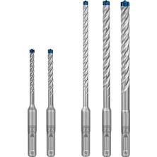 Professional Accessories 5 Parça Expert Sds Plus-7x Kırıcı Delici Delme Uçları (Yumuşak Taş, Sert Taş, Beton, Donatılı Beton, Beton Bina Bloku, Ø 5-10 Mm, Aksesuar Kırıcı Delici)