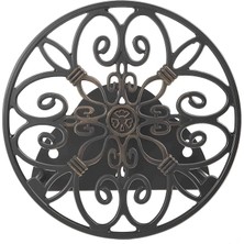 Garden Products 670 Duvara Monte Dekoratif Hortum Uşağı, 125 Fit Tutar, Siyah