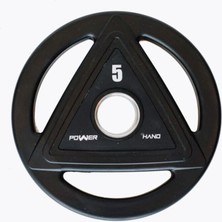 5 kg Profesyonel Kauçuk Kaplı Olimpik Plaka