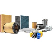 Filtre Bakım Seti 3lü Karbonlu Honda Civic 1.6 Fd6 2007-2012 ile Uyumlu