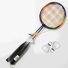 Badminton Seti - 2 Raket ve 3 Top - Dayanıklı ve Hafif Tasarım