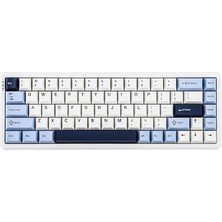 AK680 Max He Kablolu Manyetik Switch Klavye - 8000Hz - 0.125MS (AK680 Max He - Lacivert Beyaz)