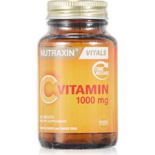 Vitals Vitamin C 1000 Mcg 30 Tablet Takviye Edici Gıda