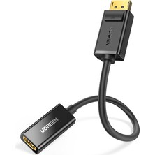 Display Port To HDMI 1080P Dönüştürücü Adaptör Siyah