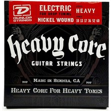Dunlop Dunlop DHCN1060 Heavy 6 Elektro Gitar Teli (10-60)