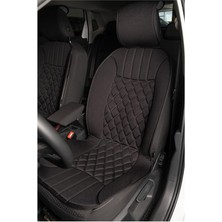X1 ile Uyumlu Oto Koltuk Minderi Ön 2'li Set Elegance Siyah
