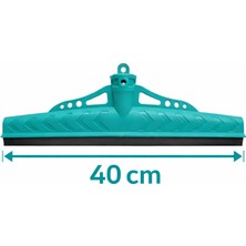 Mulpex Çekpas 40 cm Vidalı Sap Uyumlu | Yersil Çekçek Yer Çekçeği | Zemin Temizlik Aparatı