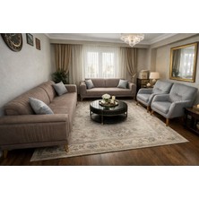 Carmen Mobilya Ahşap Ayaklı Nirvana Koltuk Takımı