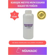 Armoris Özel Üretim 1 Lt Yoğun Yağ Bazlı Tüm Ürünlerle Kullanıma Uygun Kalıcı Karışık Meyve Mum Esansı