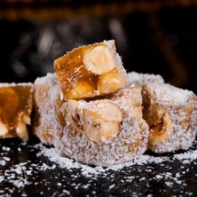 Zalifra Duble Fındıklı (Net 170 Gr) Meşhur Safranbolu Lokumu Vegan, Glikozsuz, Glutensiz %100 Doğal Lokum