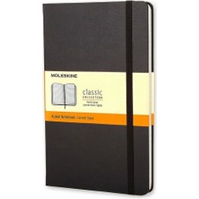 Moleskine Sert Kapak Defter Siyah (Çizgili - 11,5X18) - 2944