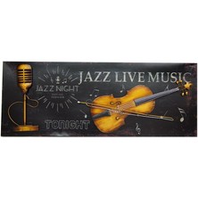 Pano Keman Yatay Vintage Dekoratif Hediyelik