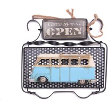 Dekoratif Metal Kapı Yazısı Minibüs Dekorlu