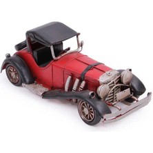 Dekoratif Metal Araba Vintage Ev Ofis Hediyelik