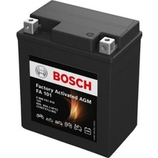 Bosch FA101 YTX7L-BS 12V 6 Ah Bakımsız Motosiklet Aküsü