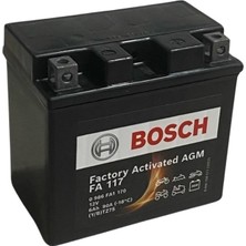 Bosch FA117 YTZ7S-BS 12V 6 Ah Bakımsız Motosiklet Aküsü
