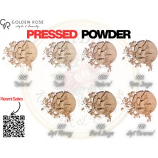 Golden Rose Pressed Powder - Sıkıştırılmış Pudra