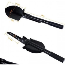 Taşıma Çantalı Pusulalı Katlanır Portatif Kazma Kürek Seti