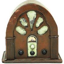 Radyo Kumbara Vintage El Yapımı Dekoratif Hediyelik