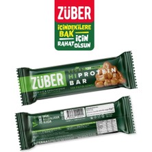 Storemax Oktaysell Züber Yüksek Protein Vegan Bar Fıstık Ezmeli, 45GR, 12 Adet