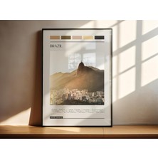 Storemax Oktaysell Fark Tanıtım Siyah Çerçeveli Poster Modern Ev Dekoru, Poster Sanatı (Brazıl)