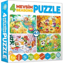 Storemax Oktaysell Circle Toys 4 Mevsim Puzzle