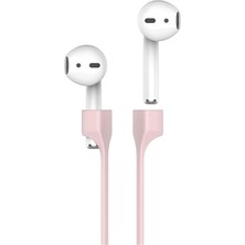 Storemax Oktaysell Mcstorey Airpods Uyumlu Mıknatıslı Kulaklık Askısı – Boyun Askısı – Airpods 1-2-3 Pro Uyumlu – Silikon Kordon – 74CM – Spor & Günlük Kullanım – Düşmeye Karşı Koruma Pembe