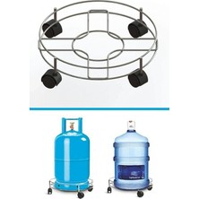 Sedoa Damacana Tüp Saksı Altlığı Tekerlekli Taşıma Aparatı Tüpçek