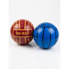 Nk Spor 5 Numara Mavi Plastik Top 4 Katmanlı - 5 Numara Dayanıklı Futbol Topu - Bahçe ve Okul Tipi-Çocuk ve Gençler Için