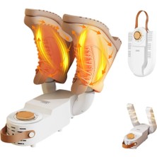 Storemax Oktaysell Xo Akıllı Ayakkabı Kurutucu – 170W Güçlü, 360° Çevreleyen Sıcak Hava, Antibakteriyel & Deodorant Etkili, Katlanabilir Tasarım, Zaman Ayarlı ve Sabit Isı Teknolojisi, CF35, Beyaz