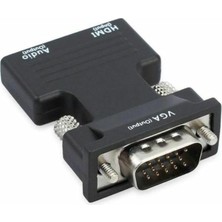 Storemax Oktaysell Ses Destekli HDMI To VGA Çevirici Dönüştürücü Adaptör 4499