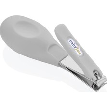 Storemax Oktaysell Babyjem Bebek Kolay Kavrama Çıtçıt Tırnak Makası, Gri