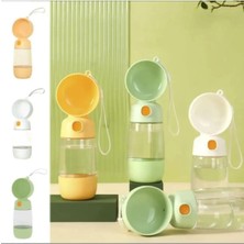 Storemax Oktaysell Evcil Hayvan 400+180 ml Su ve Mama Hazneli Taşınabilir Seyahat Suluğu