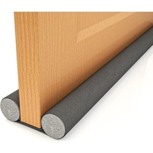 Storemax Oktaysell Okavango Kapı Altı Rüzgar Önleyici, Isı Yalıtım Süngeri, Kapı Altı Sızdırmaz Bant, Eşik Altlığı, Kapı Stoperi, Cereyan Önleyici, Yakıt Tasarrufu (Gri)