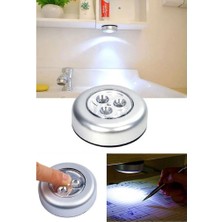 Sedoa Çadır Lambası Dokunmatik Pilli LED Işık 1 Adet Kamp Çadır Dolap Raf Kitaplık Aydınlarma Dekor Lamba