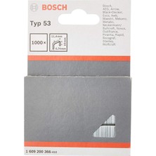 Storemax Oktaysell Bosch Professional Accessories Ince Zımba Teli Tip 53, Gri, 1000 Adet