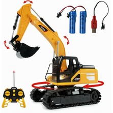 Storemax Oktaysell Oyuncak Uzaktan Kumandalı Full Fonksiyon Şarjlı Paletli Hareketli Kepçeli Rc Ekskavatör