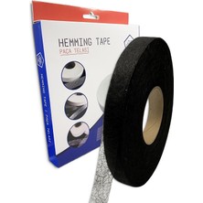 Storemax Oktaysell Hayal Tela 1.5 cm x 100 M - Çift Taraflı Yapışkan Tela - Şerit Tela - Örümcek Tela - Hayalet Tela - Dikiş Nakış Telası (Siyah)