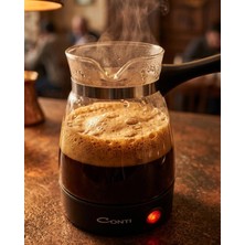 Argesco Mühendislik Cam Cezveli Türk Kahvesi Makinesi 650W 5 Fincan Kapasiteli Elektrikli Kahve Makinesi