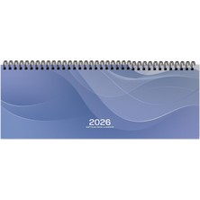 Storemax Oktaysell Keskin 2026-AJ-65 12 * 33,5 Spr.haftalık Masa Ajandası-Mavi