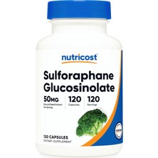 Nutricost Sulforaphane Glucosinolate (Sgs) (120 Capsules) - 50 Mg Broccoli Seed Extract Per Serving.