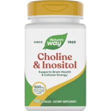 Nature’s Way Nature's Way  Choline & Inositol  1 000 Mg  100 Capsul  Usa Version