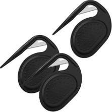 Storemax Oktaysell Kedi ve Köpekler Için Kıtık Düğüm Açıcı Tüy Bakım Tarağı Dökülme Önleyici Uzun Tüylü Evcil Hayvan Fırçası (Siyah)