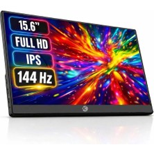 Ultrax 15.6" 144Hz Full Hd IPS Type-C Taşınabilir Monitör
