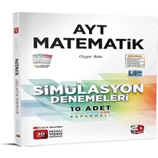 Storemax Oktaysell 3D Ayt Matematik Simülasyon 10 Lu Deneme 2024